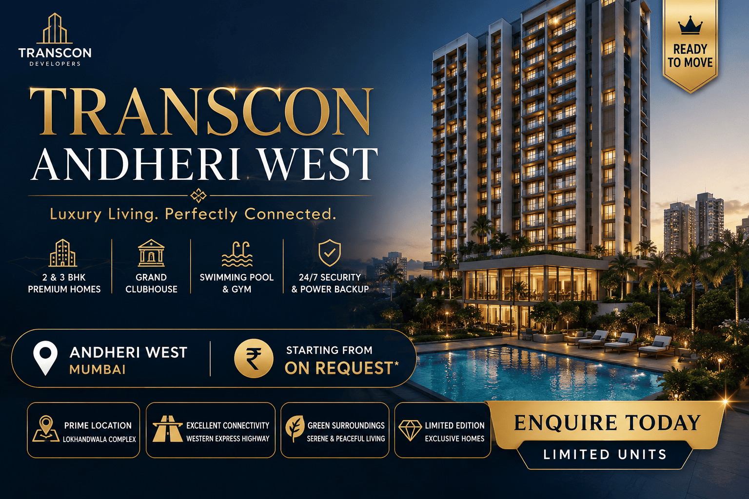Transcon Andheri West - Luxury Apartments Andheri West
